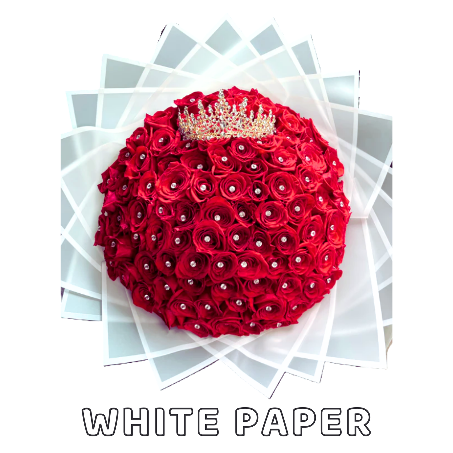 Red Rose Ramo Buchon