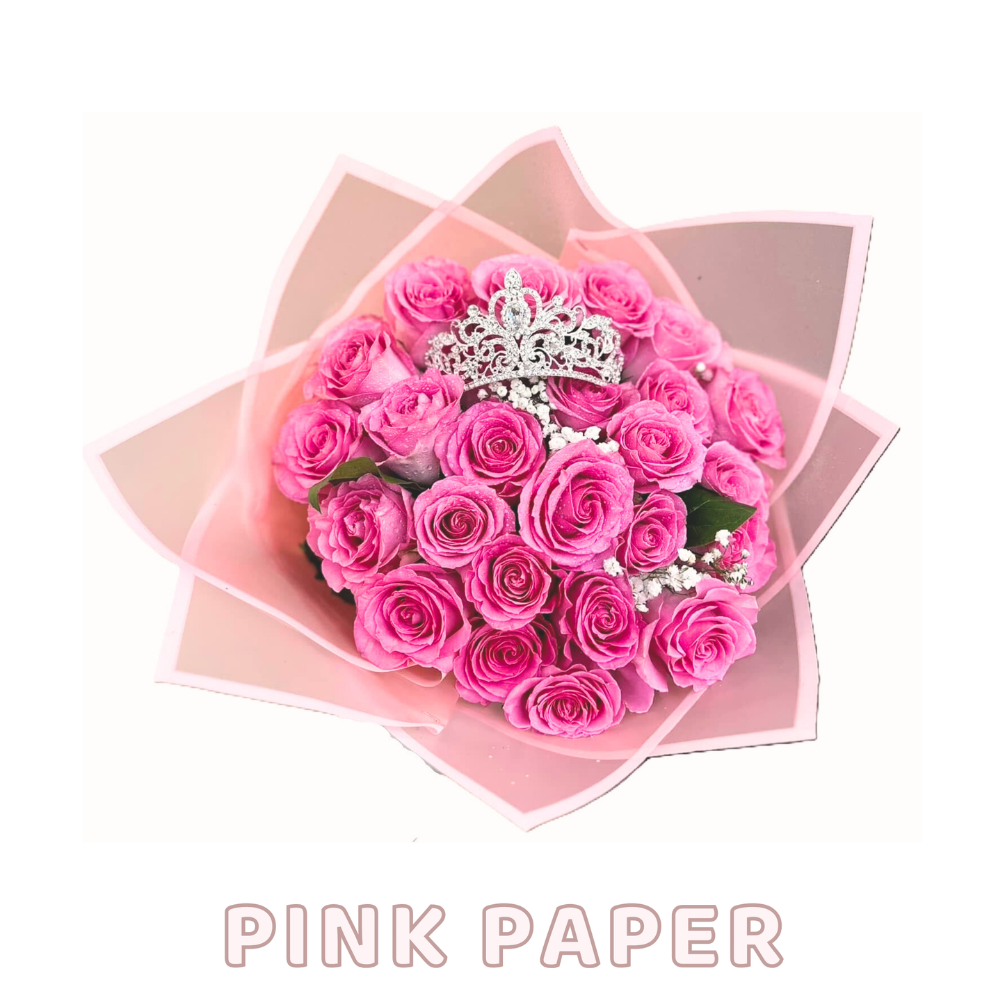 Red Rose Ramo Buchon